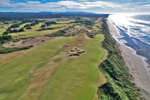 Pacific Dunes 4th Fairway Aerial